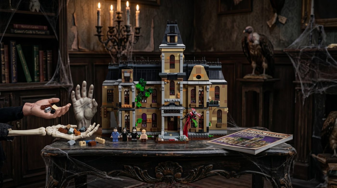 The Addams Family Mansion - A Kooky, Creepy LEGO® Dream