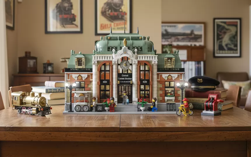 Grand Central Station em LEGO®: MOC modular chega à revisão da LEGO® Ideas