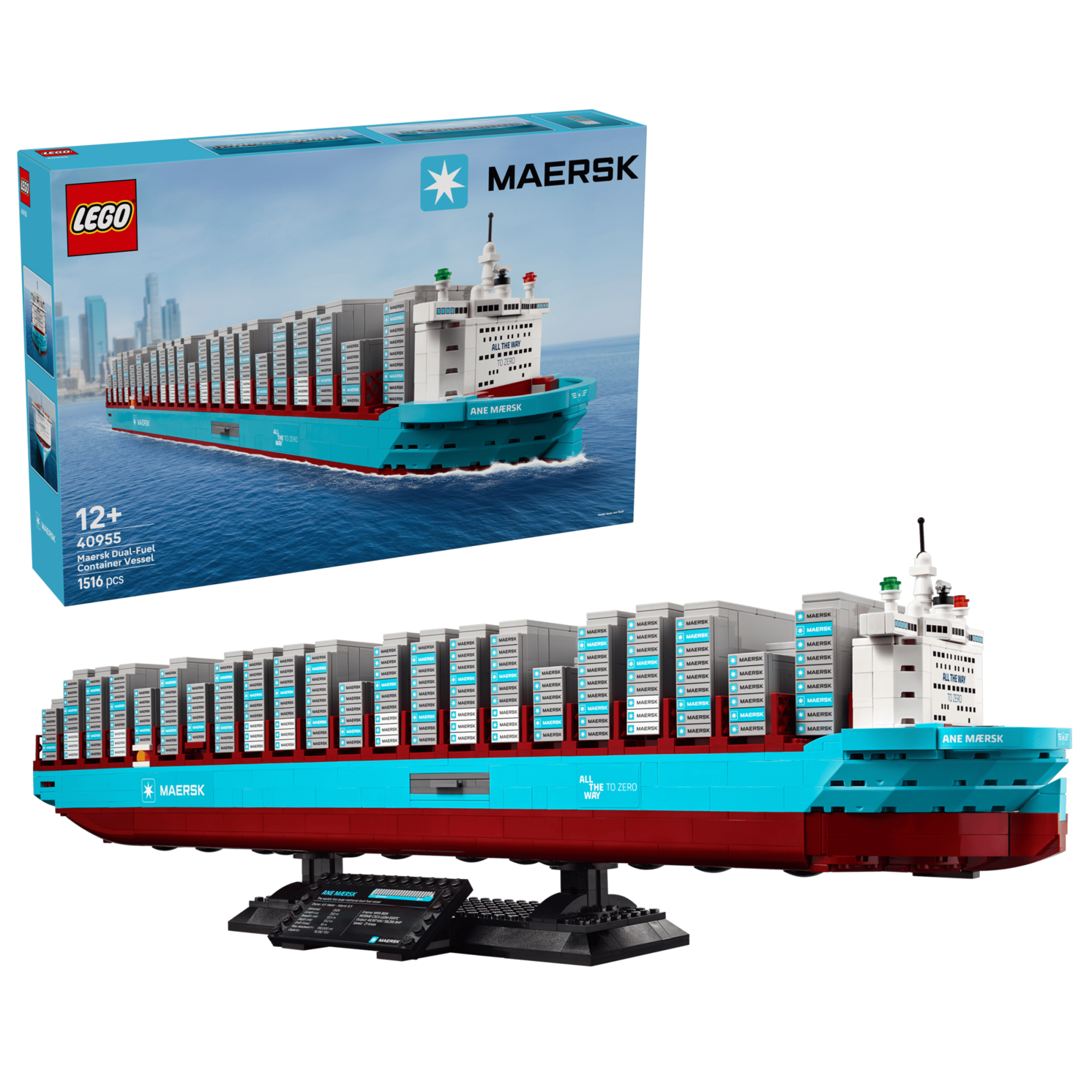 LEGO® Maersk Dual Fuel Container Vessel Returns in 2026 With Bigger Bricks and Greener Ambitions