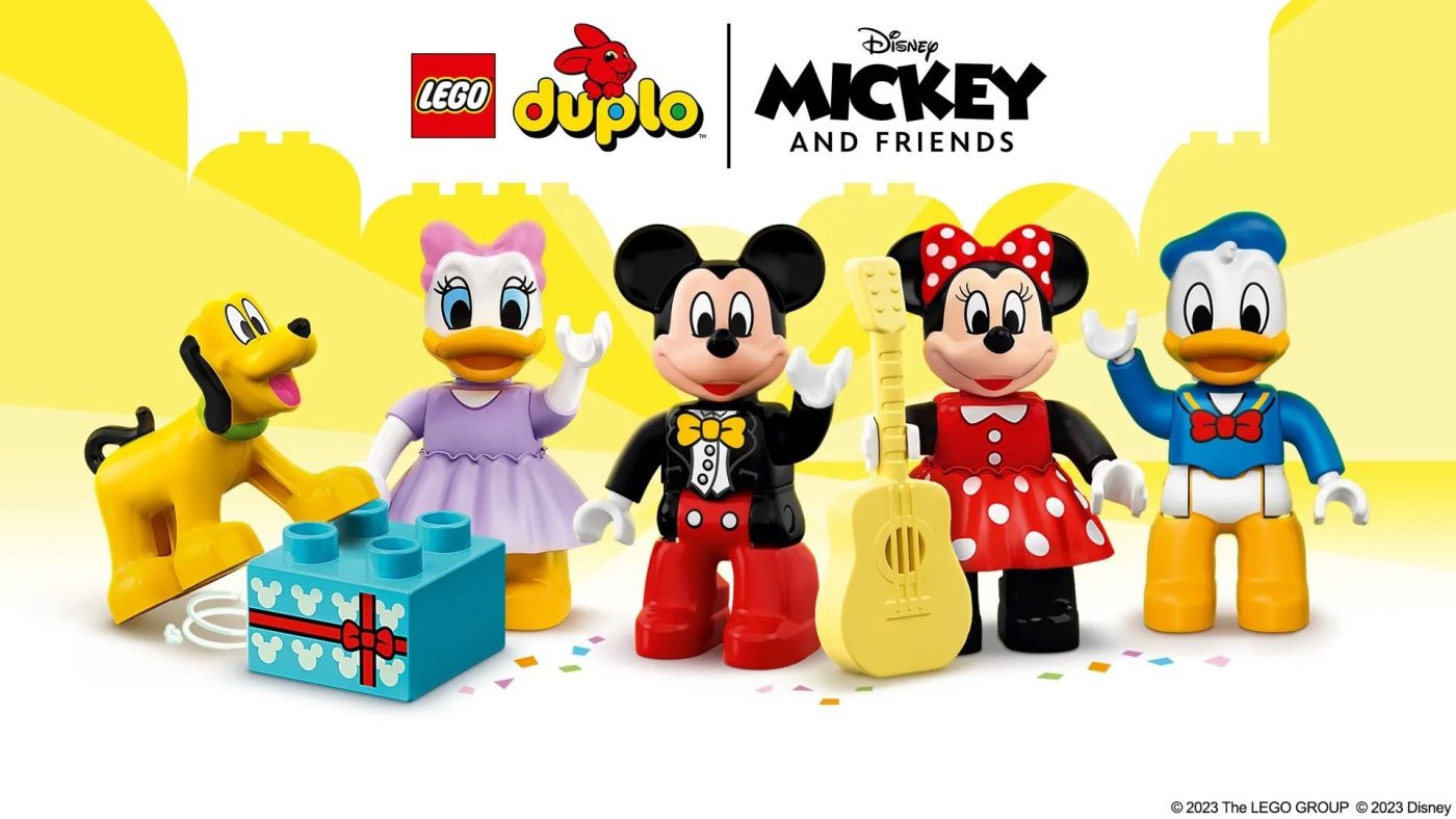 LEGO® DUPLO Mickey and Friends mobile app is now available to in your Google Play and App Store.