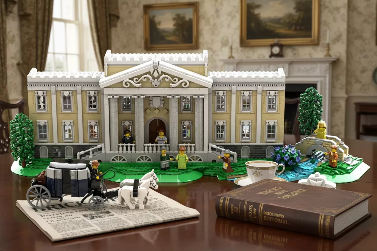 Pemberley - Pride and Prejudice: o clássico de Jane Austen em tijolos LEGO®
