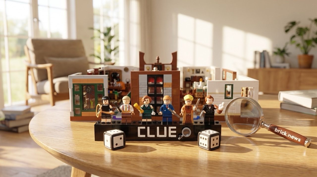 LEGO® Clue Detective Set - It Was Brilliant Building, In the Ideas Page, With the Bricks!