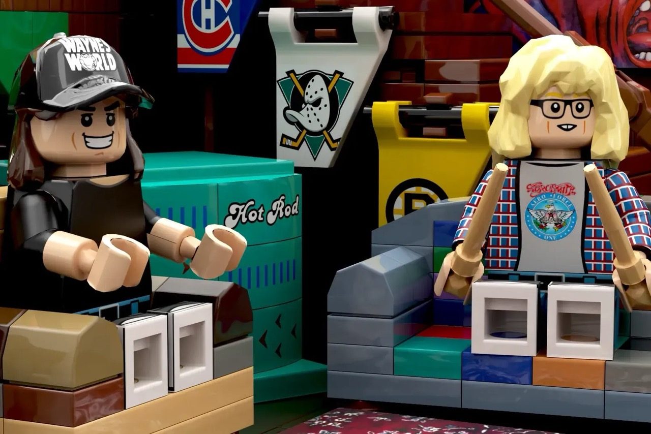LEGO® Ideas Wayne's World Basement Studio Set Brings '90s Nostalgia to Life , ee76 4e1f b784 5b8393642951