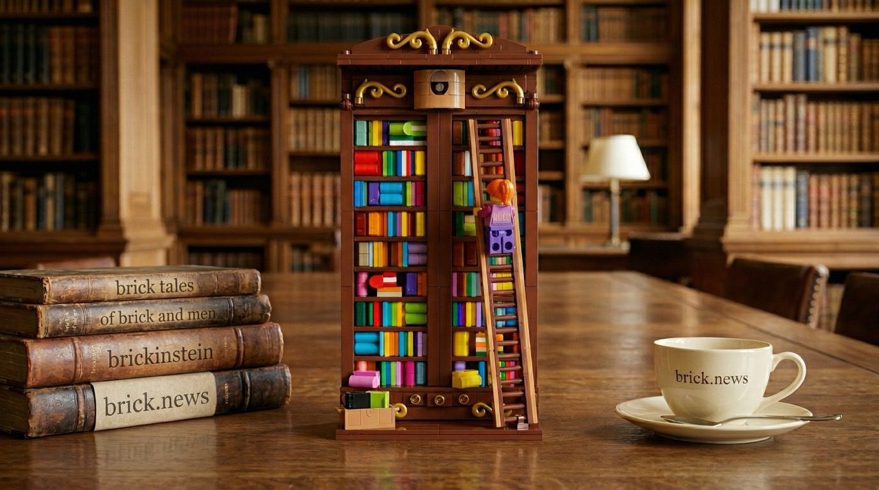 Lighted Little Library: a mini-biblioteca com luz que ilumina o LEGO® Ideas
