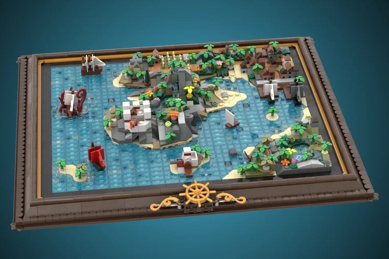 LEGO® Ideas Modular Pirate Map Lets You Build Your Own High Seas Adventure (4133) ,  brick.news