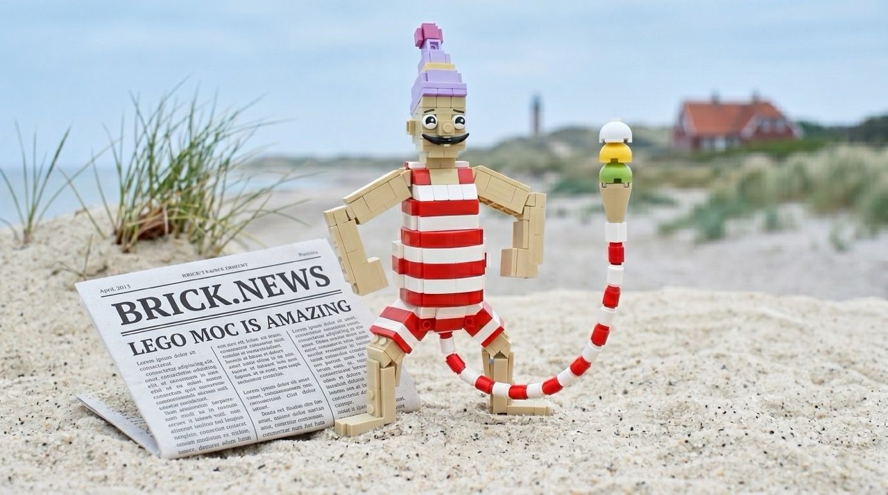 The Danish Kids' Show About a Man With a Very Long Penis, in LEGO® by Ochre Jelly