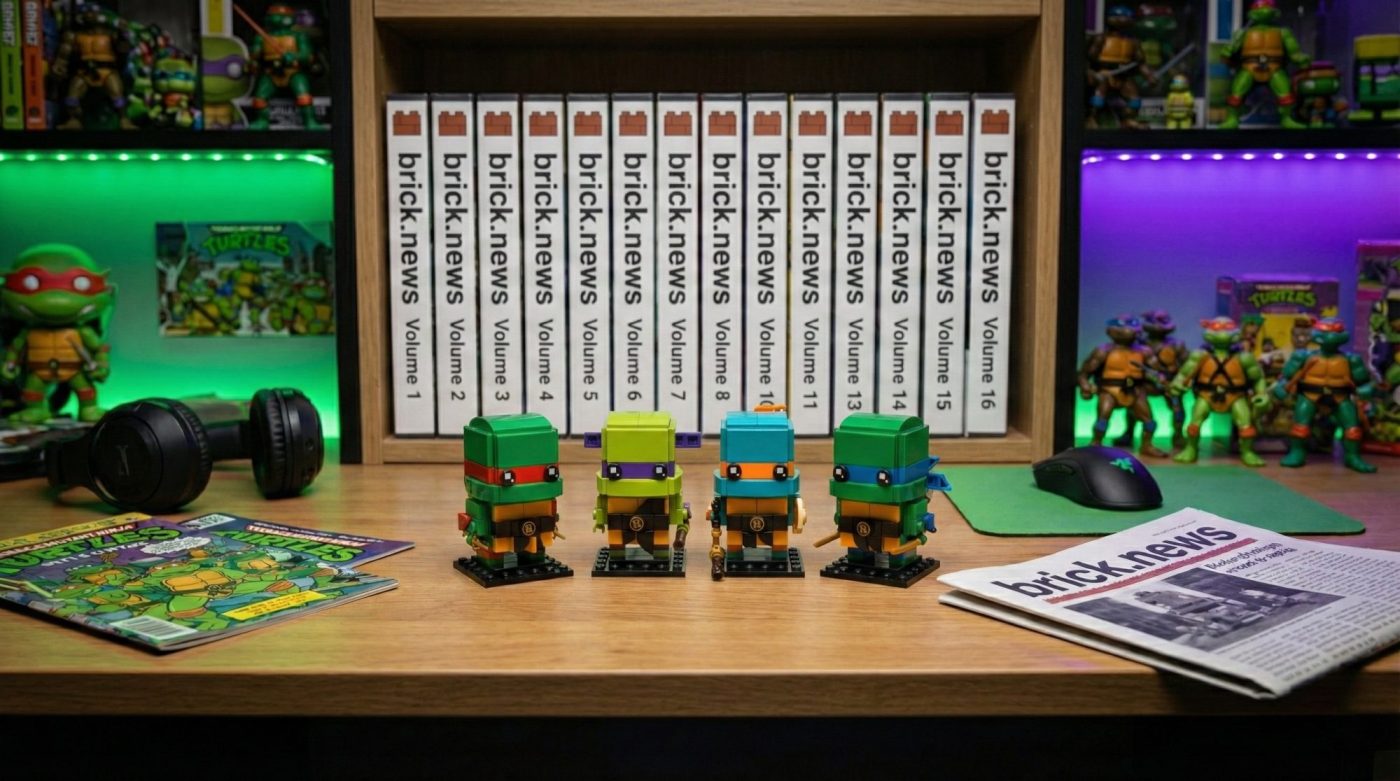 Teenage Mutant Ninja Turtles BrickHeadz 2026: All Four Turtles Are Back in LEGO® Form
