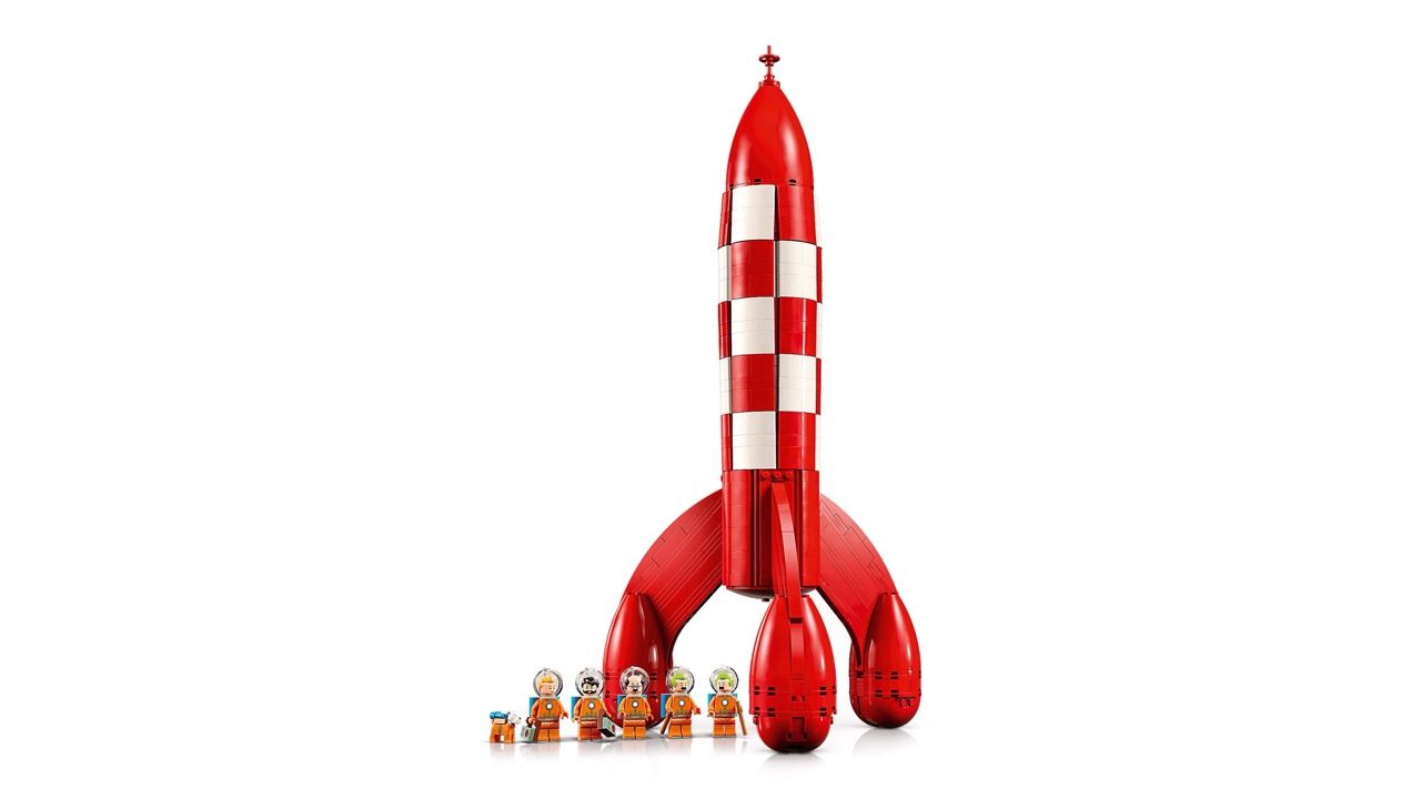 LEGO® Tintin Moon Rocket Launches April 2026 with Exclusive Minifigures