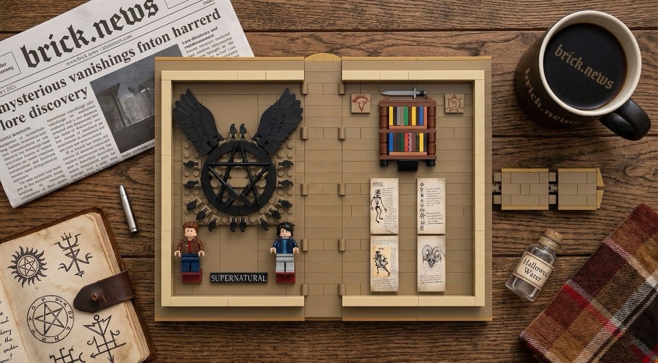 LEGO® Ideas Supernatural Journal Hits 10K Support - Winchester Brothers Book Set Ready for Review