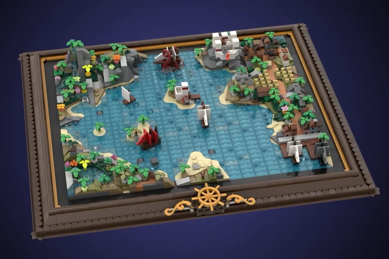 LEGO® Ideas Modular Pirate Map Lets You Build Your Own High Seas Adventure (4801) ,  f96a bd6b 2f72ae582e99
