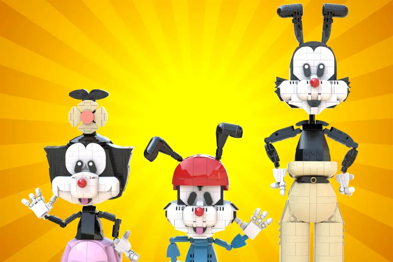 Animaniacs Are Zany to the Max in This 1,175-Piece LEGO® Ideas Build