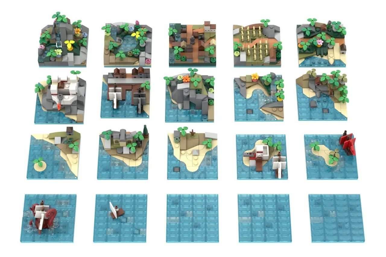 LEGO® Ideas Modular Pirate Map Lets You Build Your Own High Seas Adventure (8465) ,  c474 403a 76080a591c8f