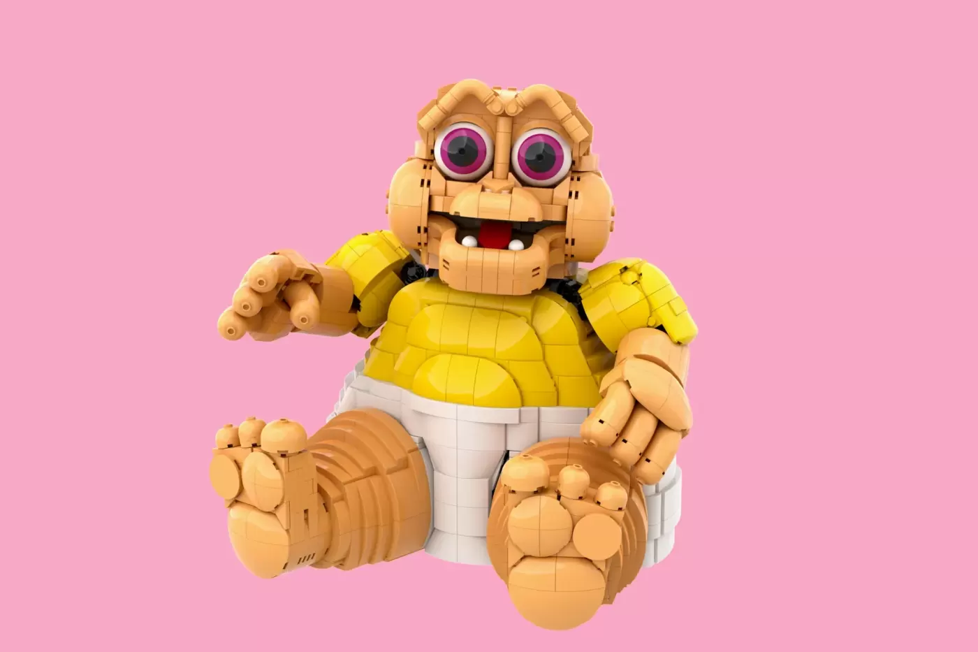 Baby Sinclair from Dinosaurs Gets Adorable LEGO® Ideas Treatment ,  brick.news