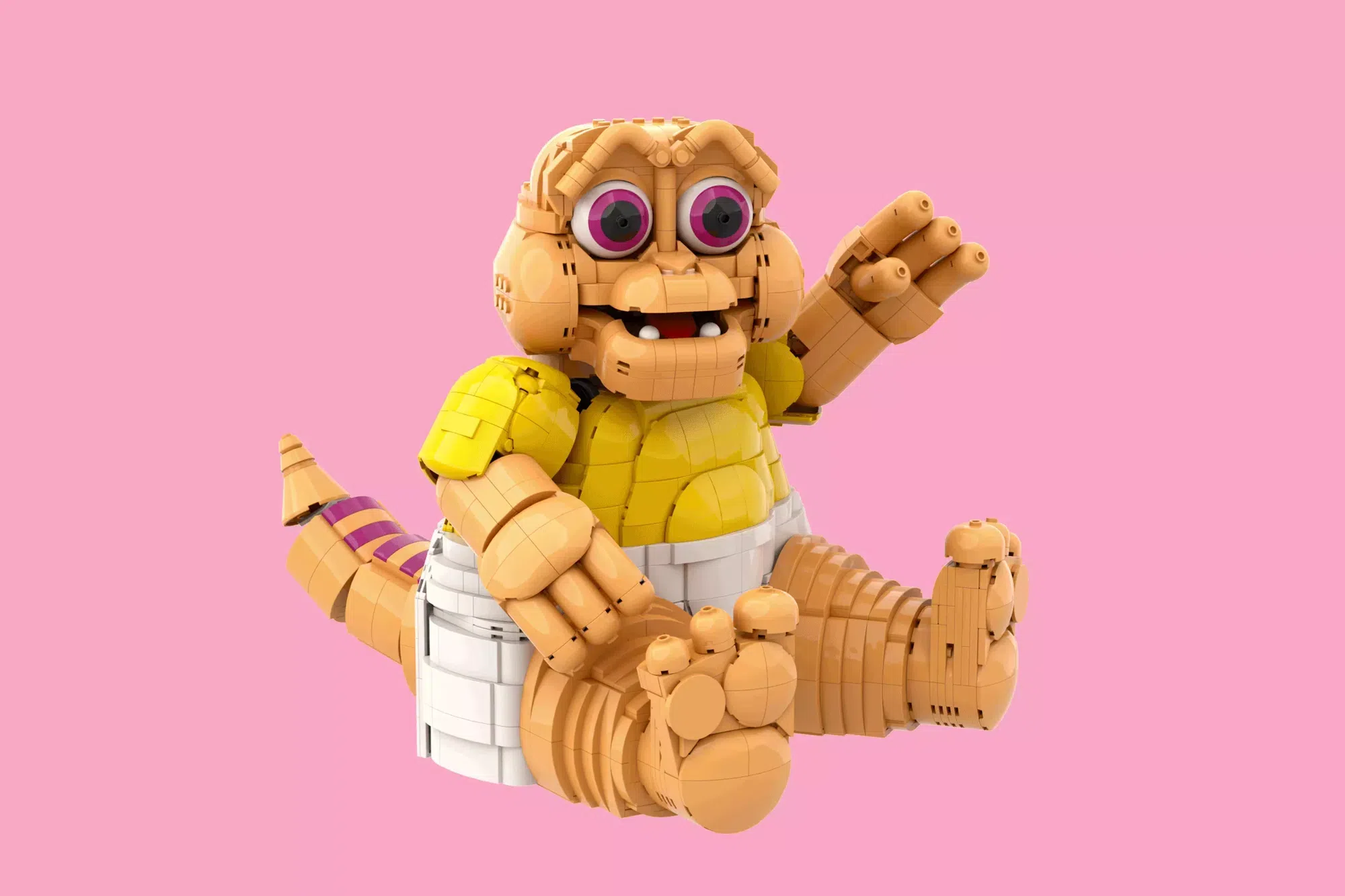 Baby Sinclair from Dinosaurs Gets Adorable LEGO® Ideas Treatment