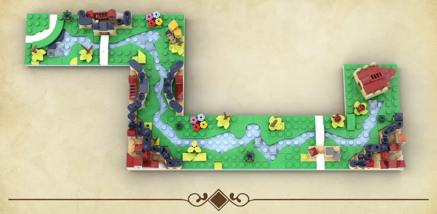 Carcassonne LEGO® Ideas - Medieval Tile Game Meets Brick-Built Brilliance — carcassonne legor ideas medieval tile game mee…