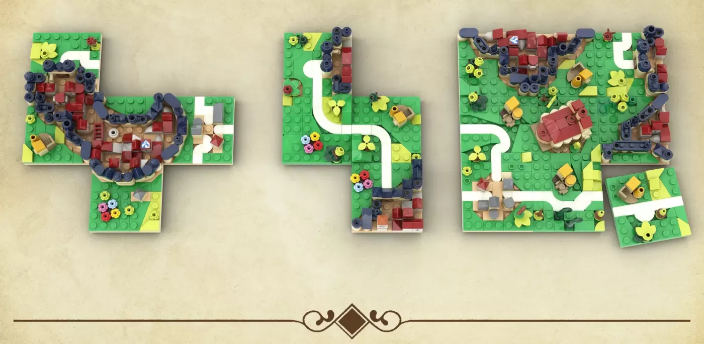 Carcassonne LEGO® Ideas - Medieval Tile Game Meets Brick-Built Brilliance — carcassonne legor ideas medieval tile game mee…