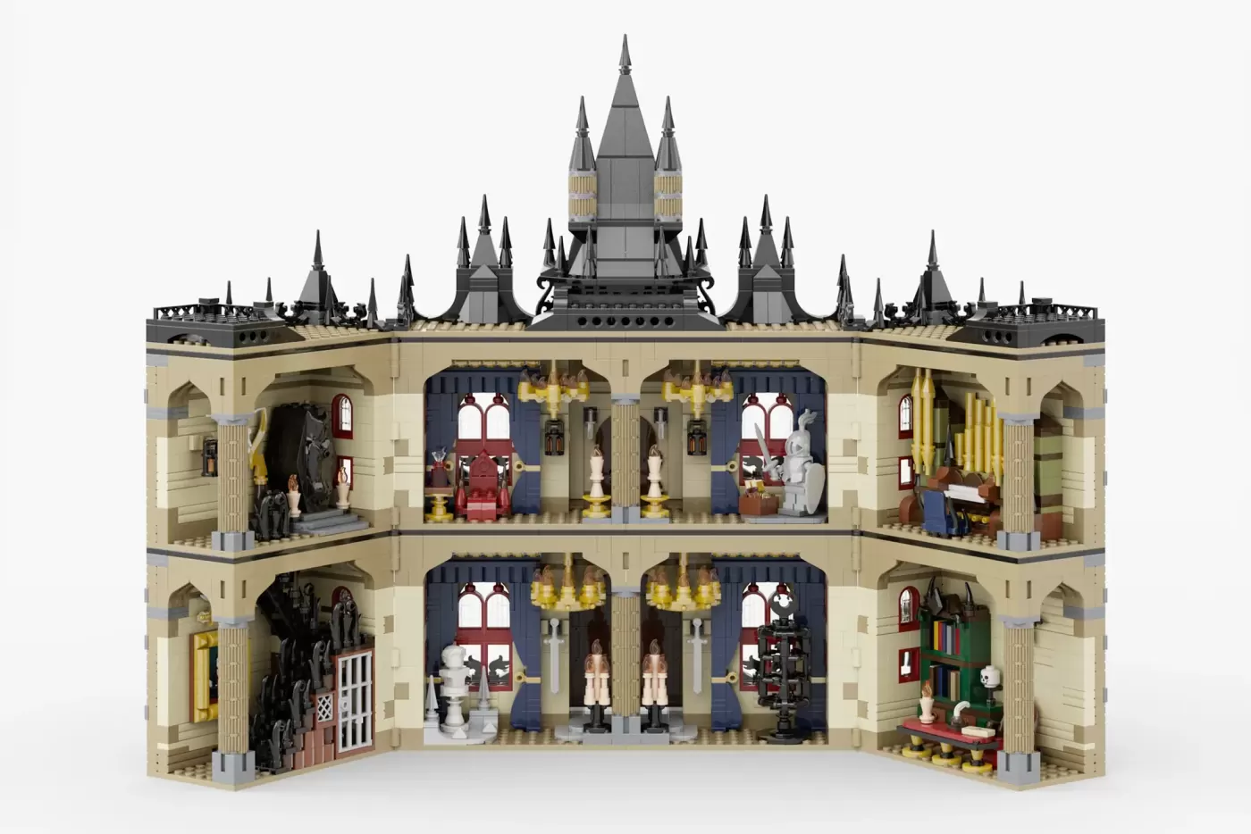 Castle Dracula - A Gothic LEGO® Masterpiece Earns 10,000 Supporters (10000) — castle dracula gothic legor masterpiece earn…