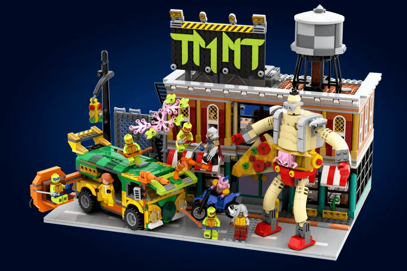 Cowabunga! LEGO® Ideas Teenage Mutant Ninja Turtles 1987 Set Reaches 10K Support