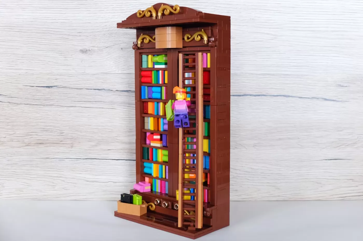 Cozy LEGO® Ideas Lighted Little Library Hits 10,000 Supporters (10000) ,  cozy lego ideas lighted little library hits suppo…