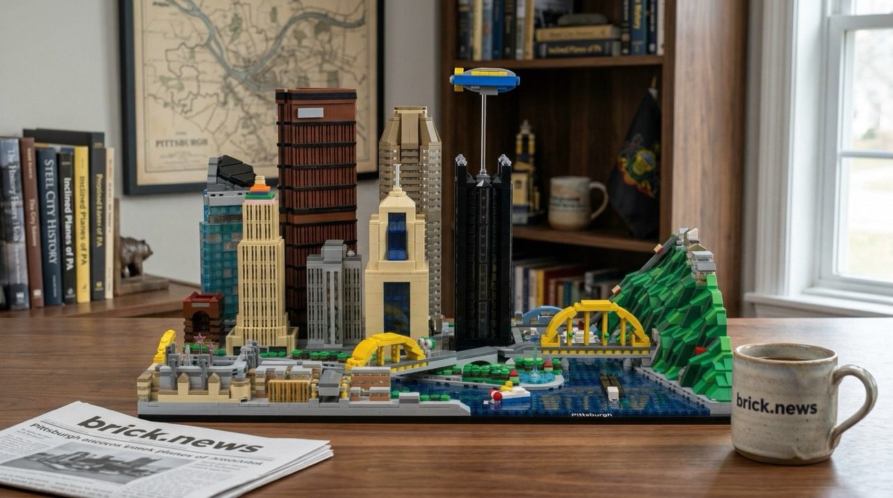 LEGO® Architecture Pittsburgh Set Reaches 10K Support on Ideas Platform