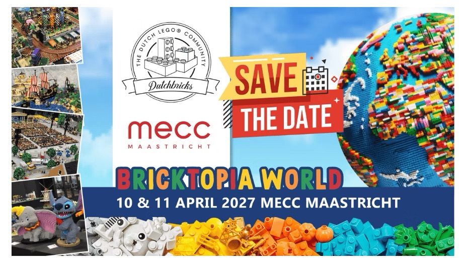 Bricktopia World 2027 – European LEGO Fan Event — LEGO exposition / exhibition, Maastricht, Netherlands