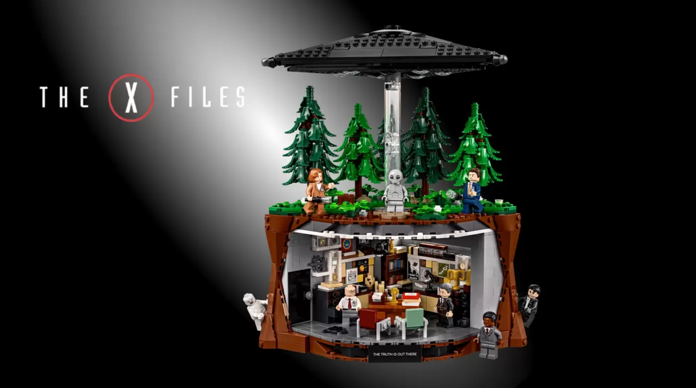 LEGO® Ideas The X-Files Set 21369 Lands - and Yes, the Truth Is Out There