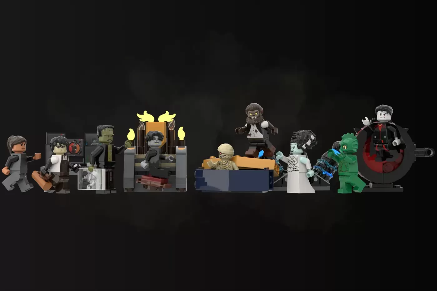 Frankenstein Manor - Universal Monsters Get the LEGO® Treatment They Deserve — frankenstein manor universal monsters get t…