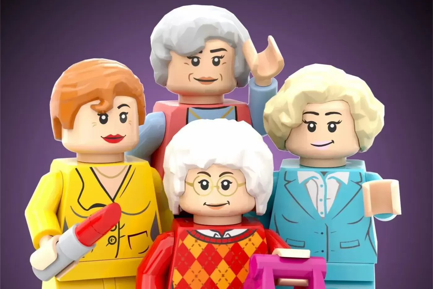 Golden Girls em LEGO® Ideas: a cozinha de Miami das quatro amigas foi rejeitada