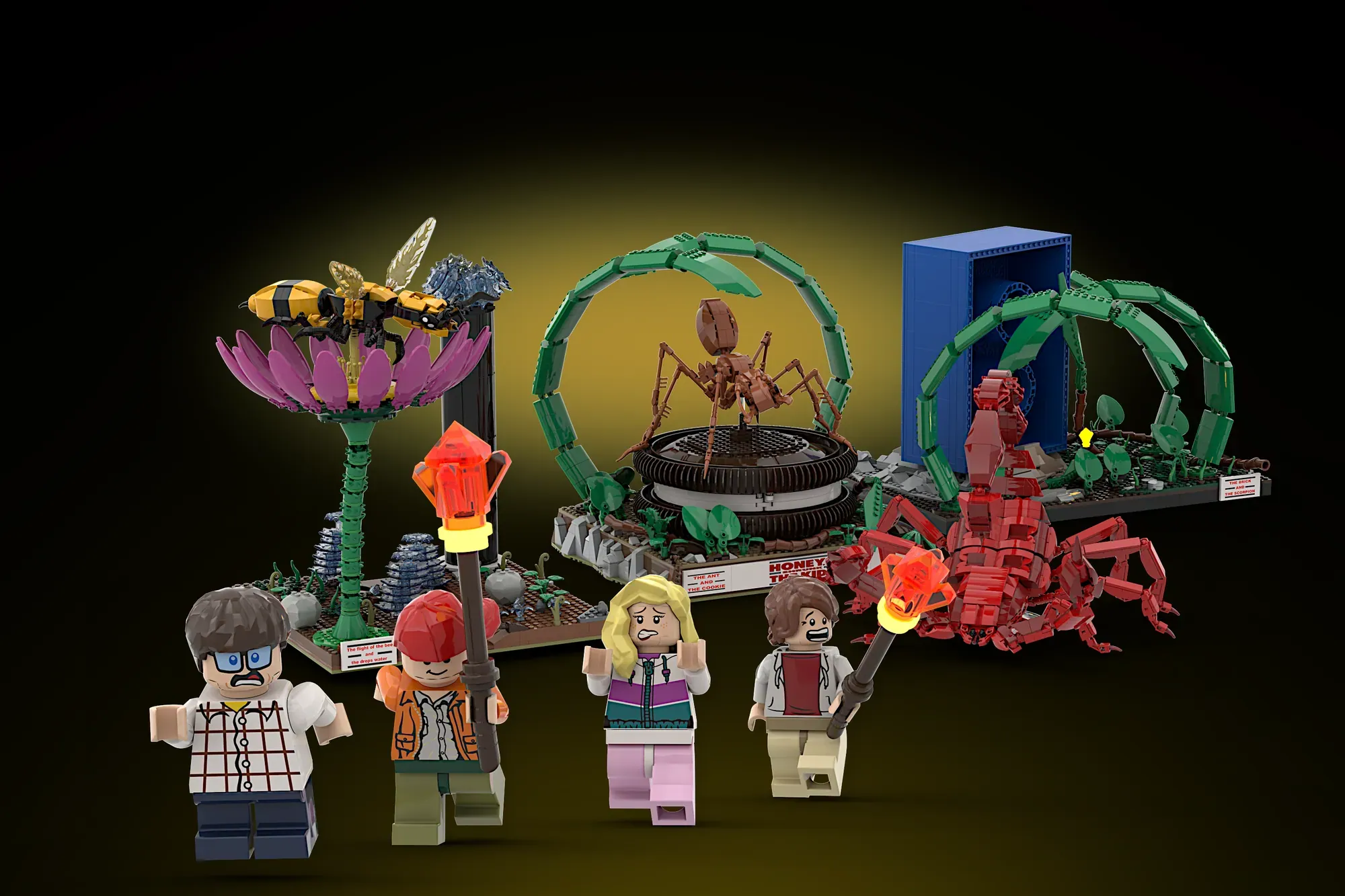 Honey, They Shrunk the Bricks - A 3,000-Piece Backyard Diorama Hits LEGO® Ideas