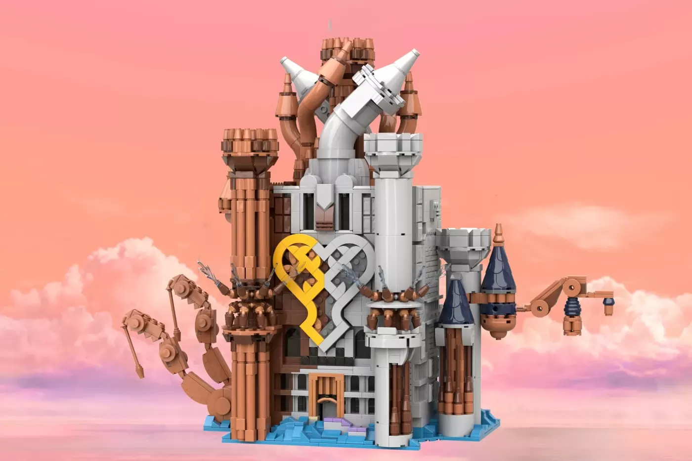 Kingdom Hearts Hollow Bastion Reaches 10,000 Supporters on LEGO® Ideas (10000) ,  brick.news