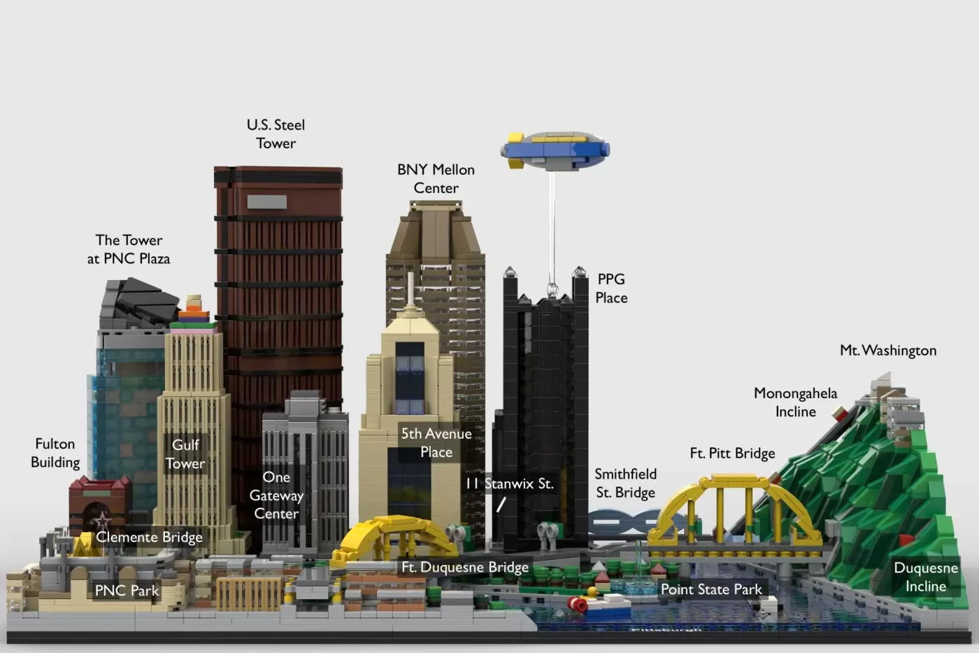 LEGO® Architecture Pittsburgh Set Reaches 10K Support on Ideas Platform — lego architecture pittsburgh set reaches 10k sup…