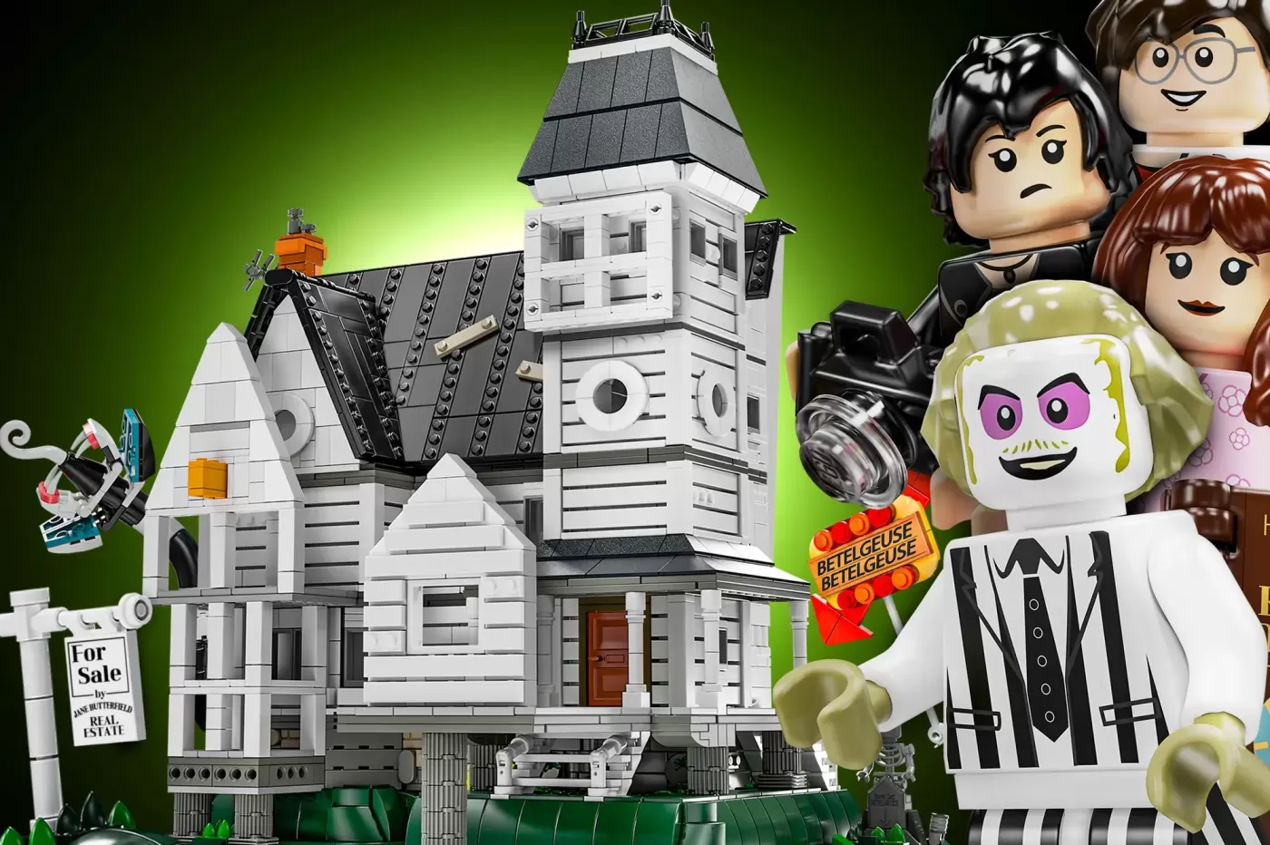 LEGO® Beetlejuice House Hits 10,000 Supporters on Ideas Platform