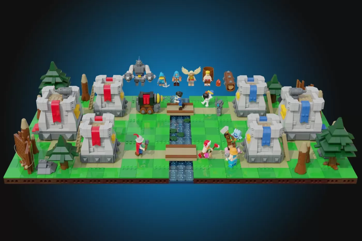 LEGO® Ideas Clash Royale Arena Set Reaches 10K Support and Enters Official Review — detail view