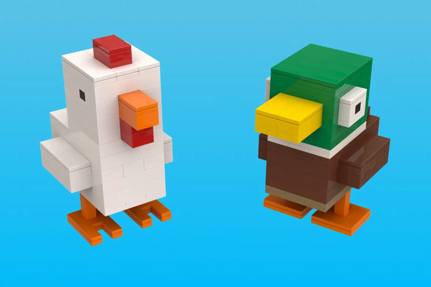 LEGO® Ideas Crossy Road Project Brings Pixel Perfect Gaming to Bricks ,  brick.news