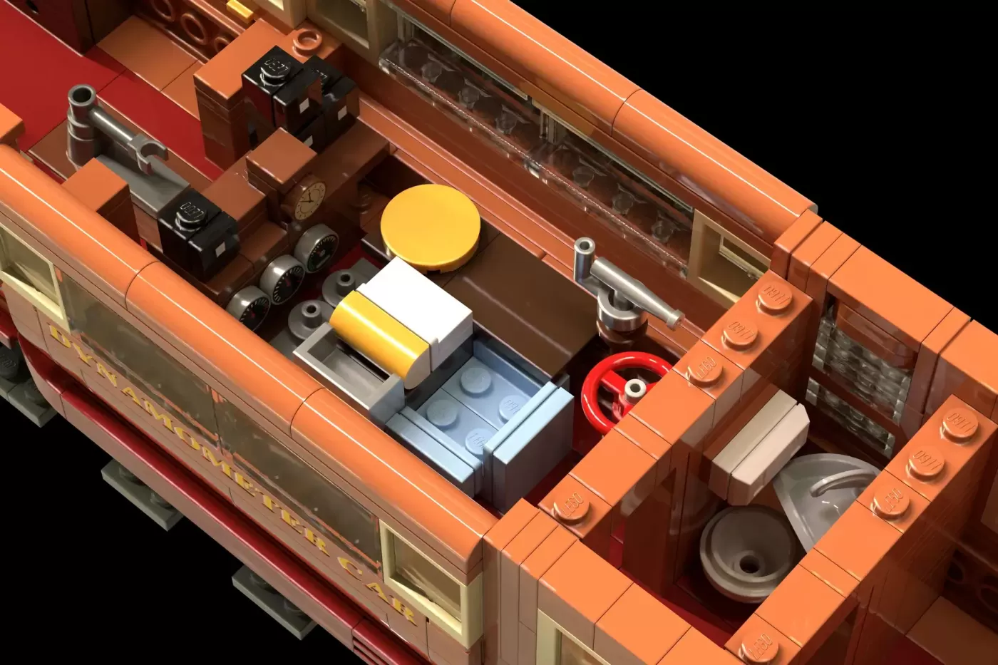 LEGO® Ideas Mallard Steam Train Project Reaches 10,000 Supporters (10000) ,  build progress