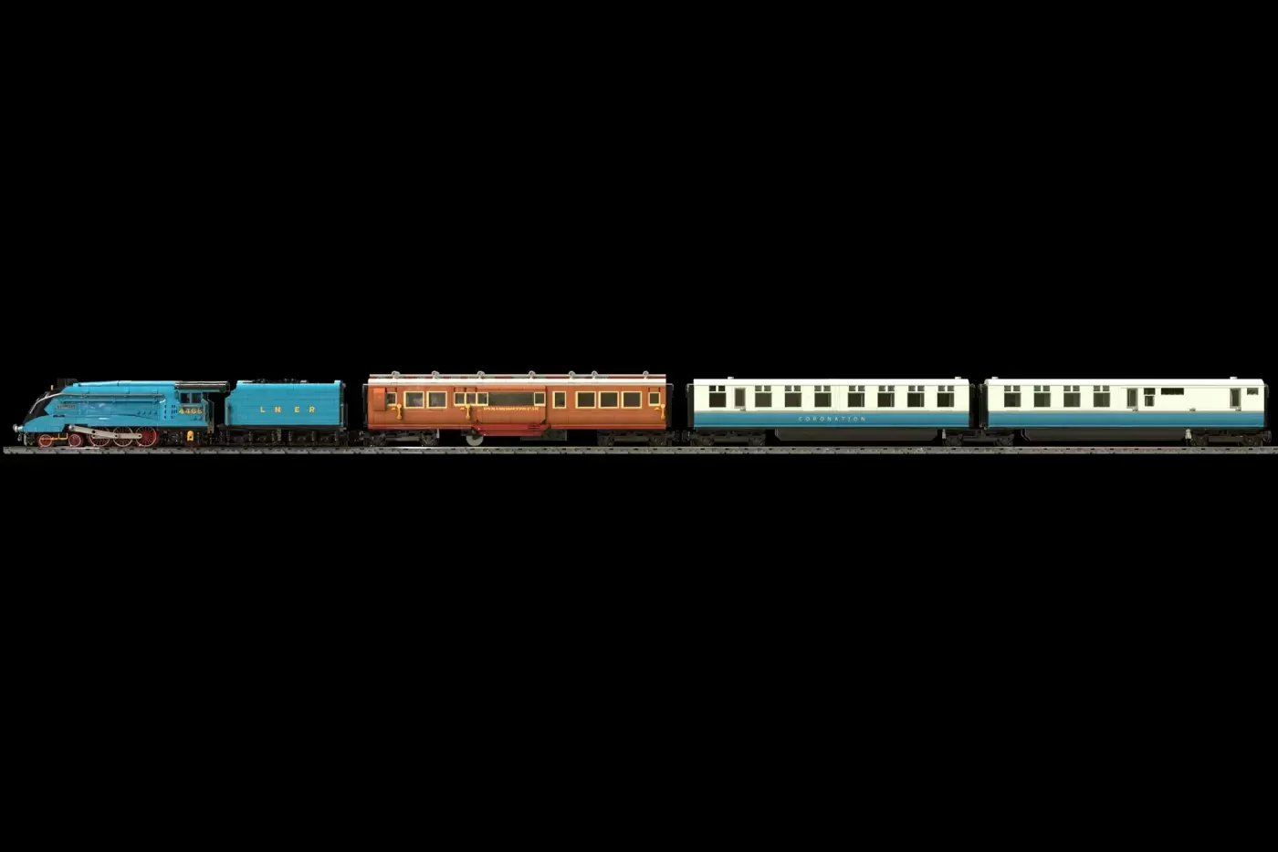 LEGO® Ideas Mallard Steam Train Project Reaches 10,000 Supporters (10000) ,  close-up