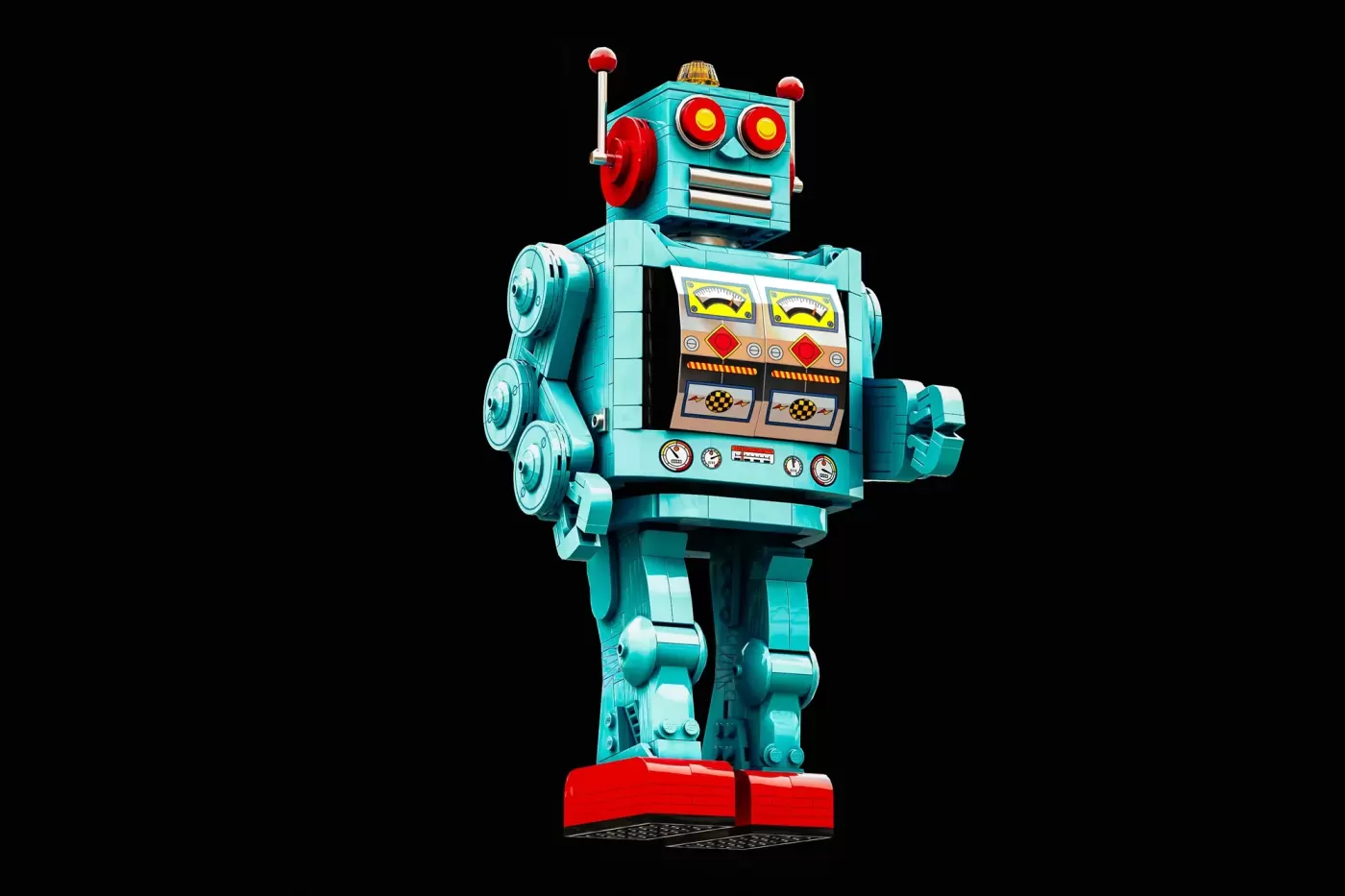 LEGO® Ideas Retro Tin Toy Robot Brings 1950s Sci-Fi Dreams to Life — brick.news