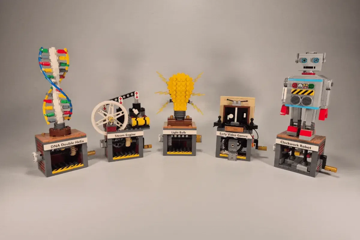LEGO® Ideas STEAM Inventor Kit Reaches 10,000 Supporters with 11 Working Mechanisms (10000) — lego ideas steam inventor ki…