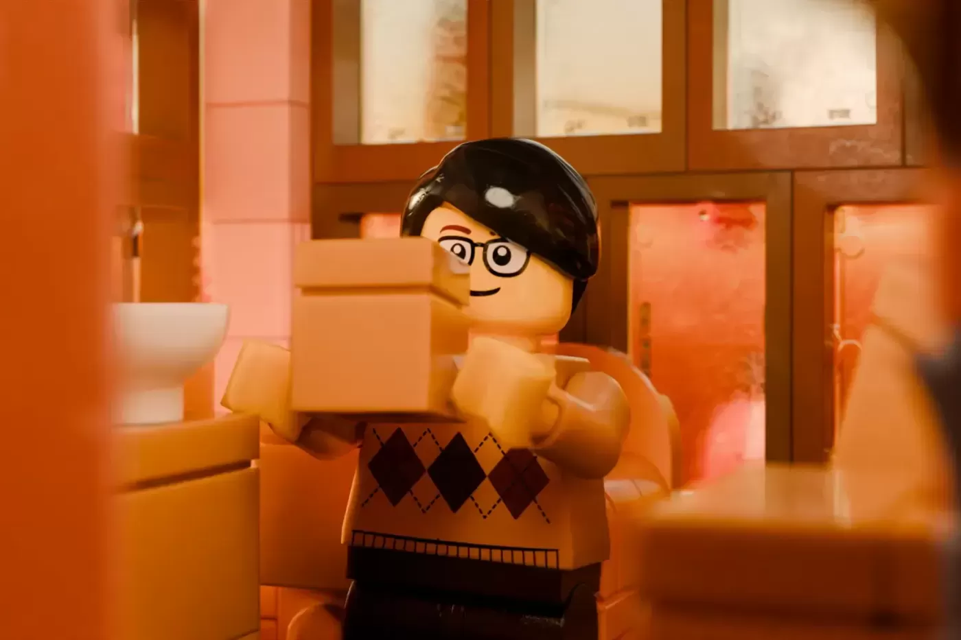 LEGO® Ideas Tekeshi Townhouse Reaches 10K Supporters, Heads to Review — contents
