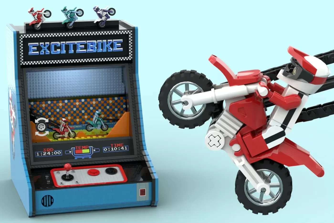 LEGO® Excitebike Arcade - Rev Your Engines for 10,000 Supporters (10000) — brick.news