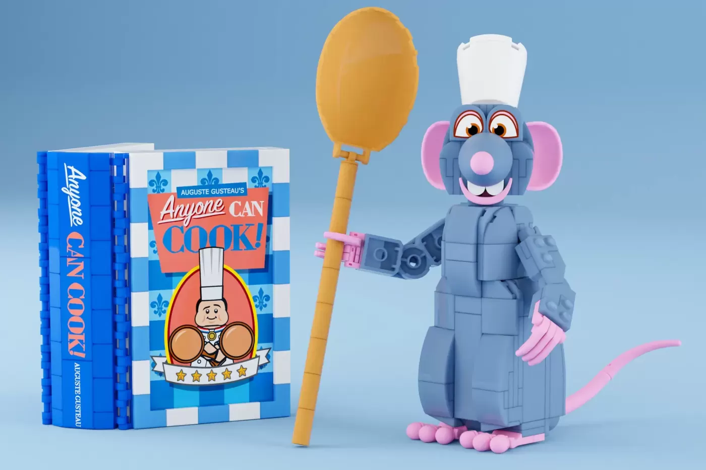 LEGO® Ideas Remy the Little Chef Set Captures Pixar Magic with 400+ Pieces ,  brick.news
