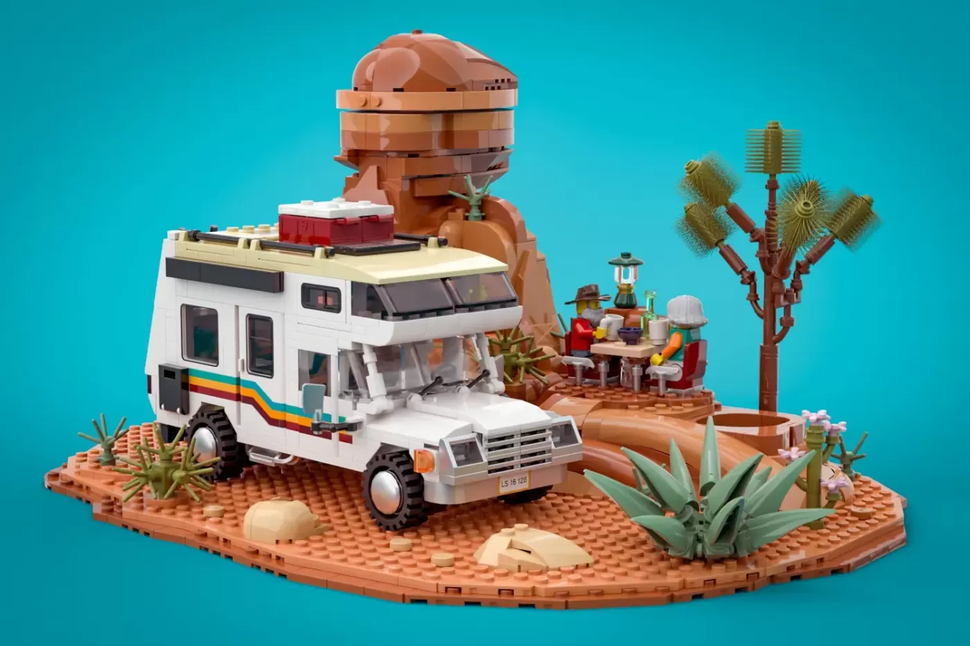 LEGO® Ideas Road Trip Rolls to 10,000 Supporters With a 1,200-Piece Retirement Adventure