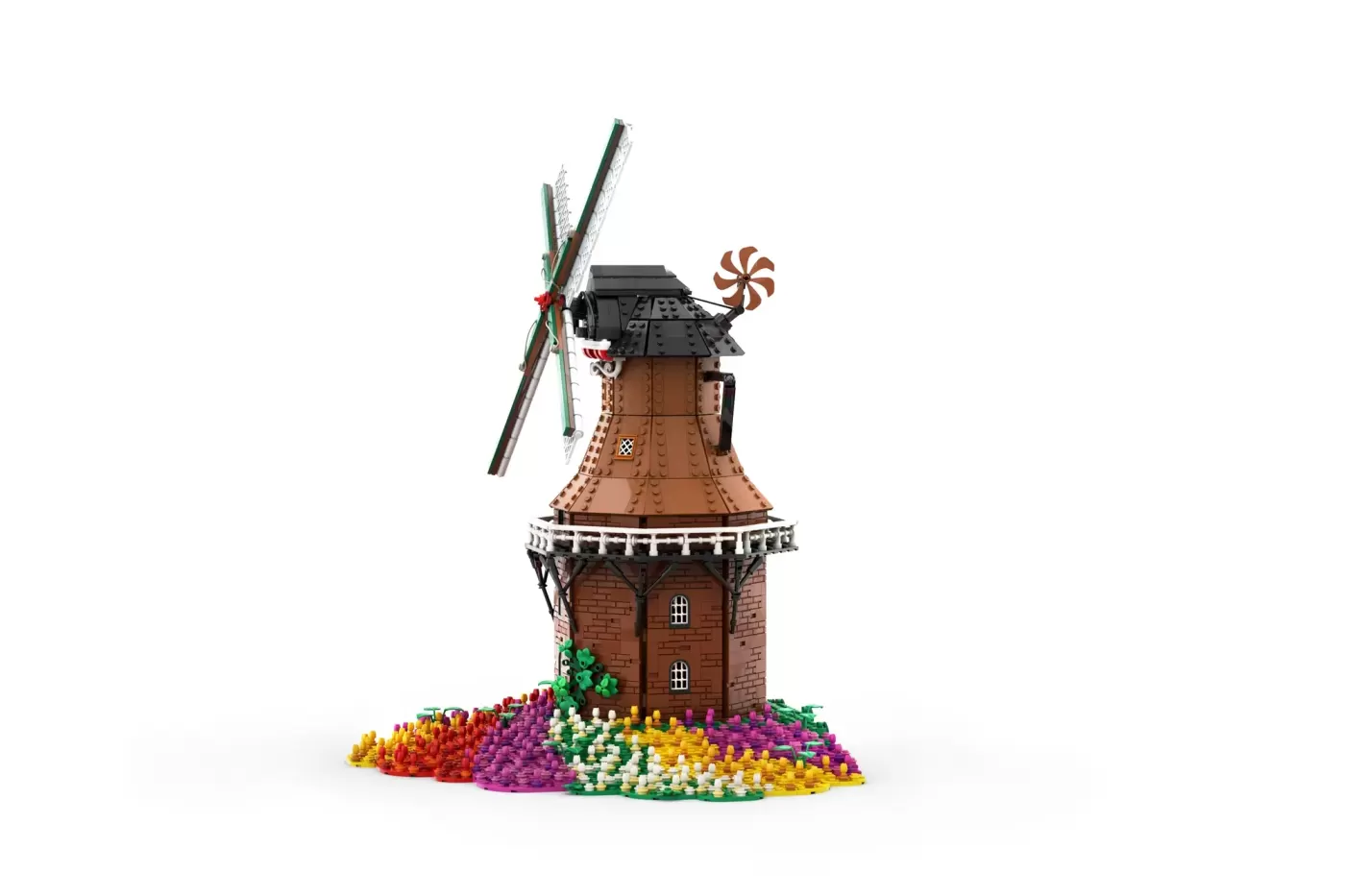 LEGO® Tulip Field Windmill - A Dutch Dream Worth Supporting ,  brick.news