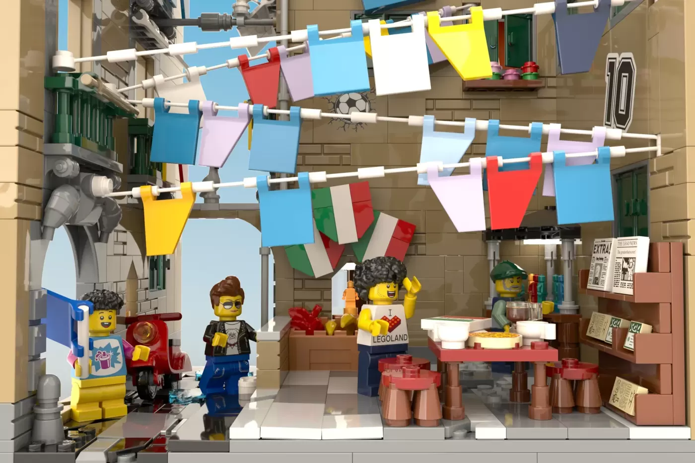 Naples - Quartieri Spagnoli Brings Baroque Beauty to LEGO® Ideas