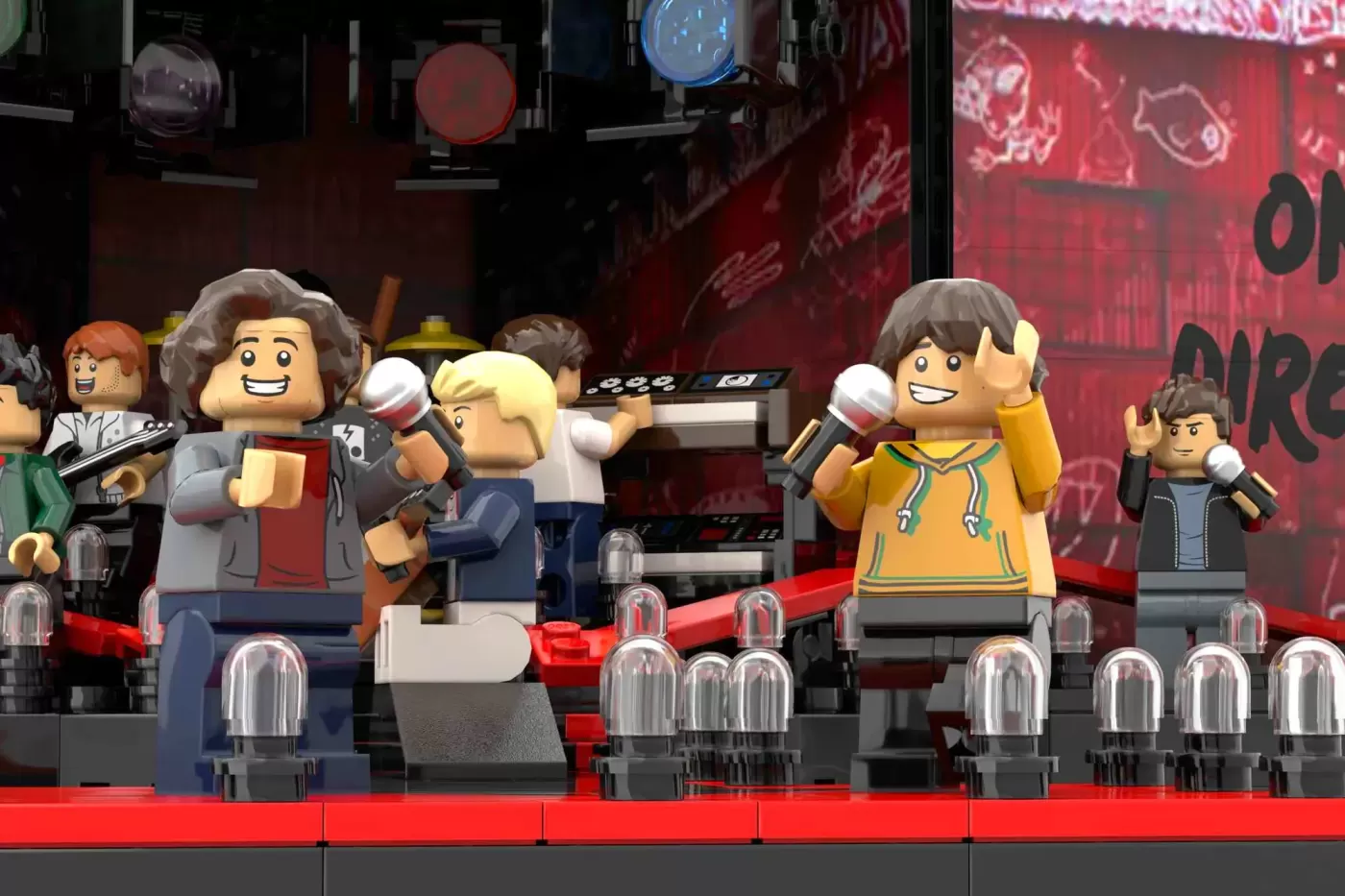 One Direction Take the Stage - Wembley Concert Gets the Brick Treatment — one direction take the stage wembley concert get…