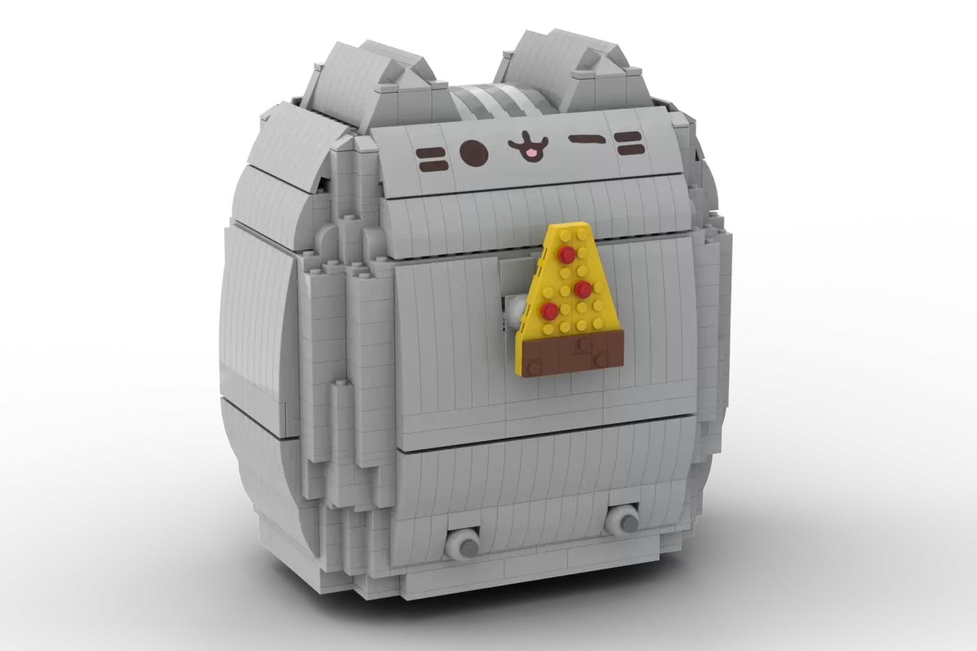 Pusheen With Pizza LEGO® Ideas Set Reaches 10,000 Supporters and Heads to Review (10000) — brick.news