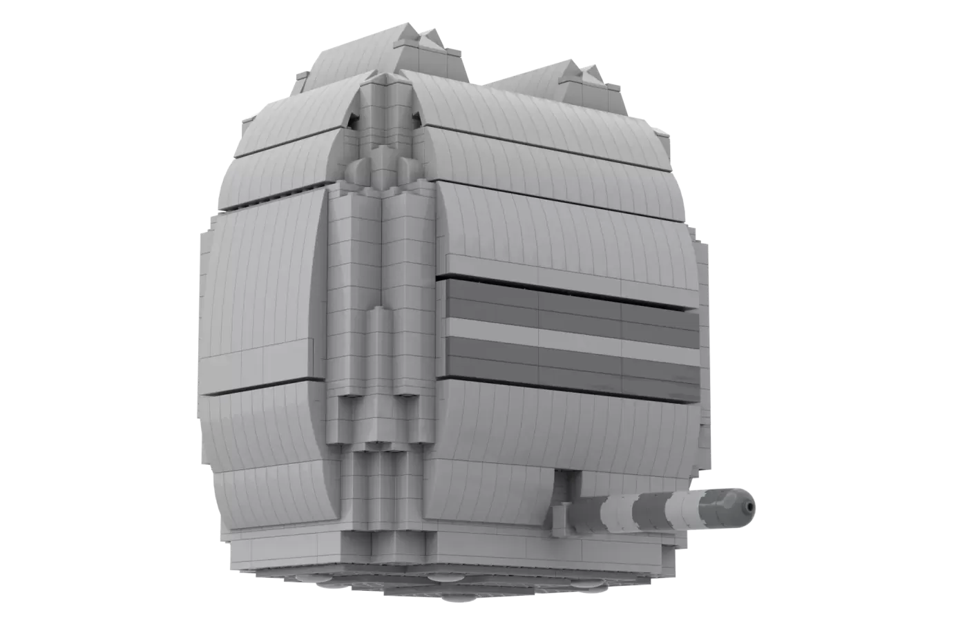 Pusheen With Pizza LEGO® Ideas Set Reaches 10,000 Supporters and Heads to Review (10000) — side view