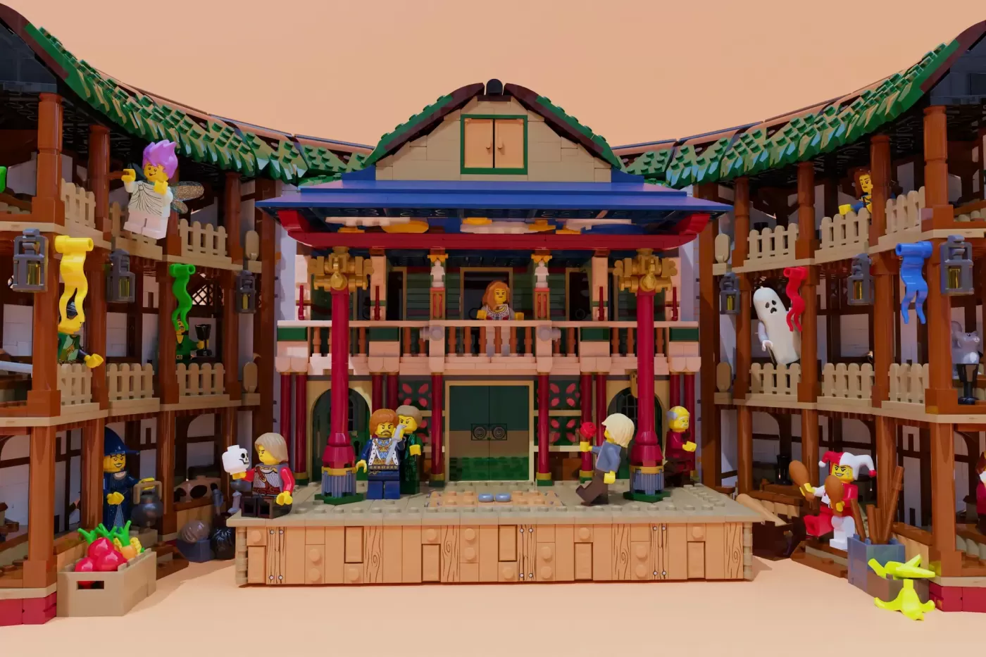 Shakespeare's Globe - A Theatrical Brick Masterpiece Takes the Stage — shakespeares globe theatrical brick masterpiece tak…