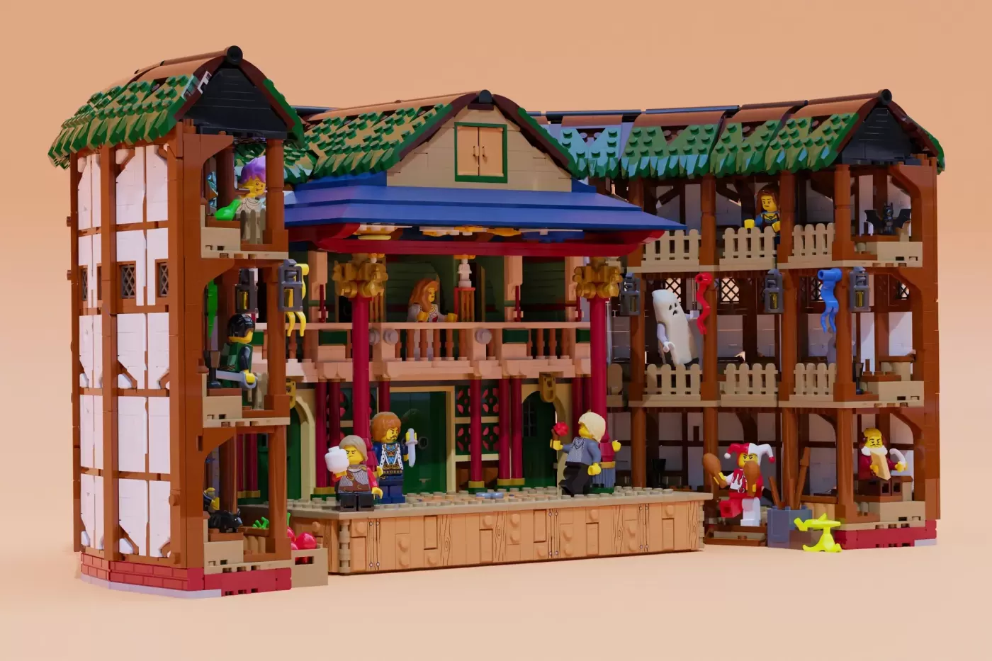 Shakespeare's Globe - A Theatrical Brick Masterpiece Takes the Stage — brick.news