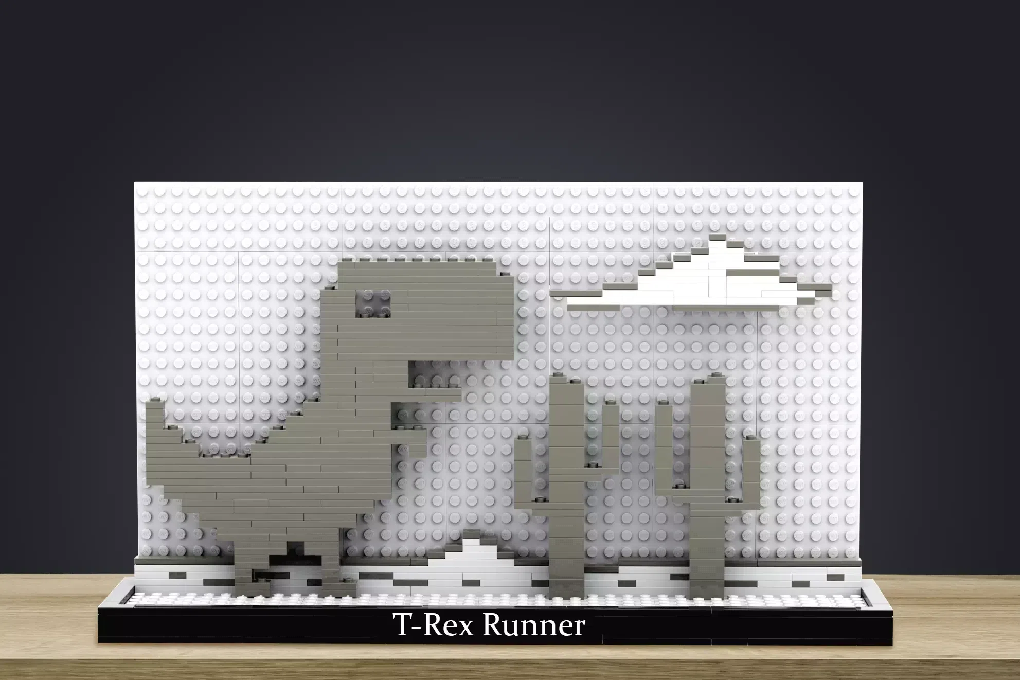 The Google Chrome T-Rex Just Ran Into LEGO® Ideas - and Hit 10,000 Supporters